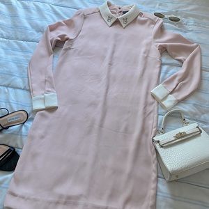 Cute Detail Collar Dress